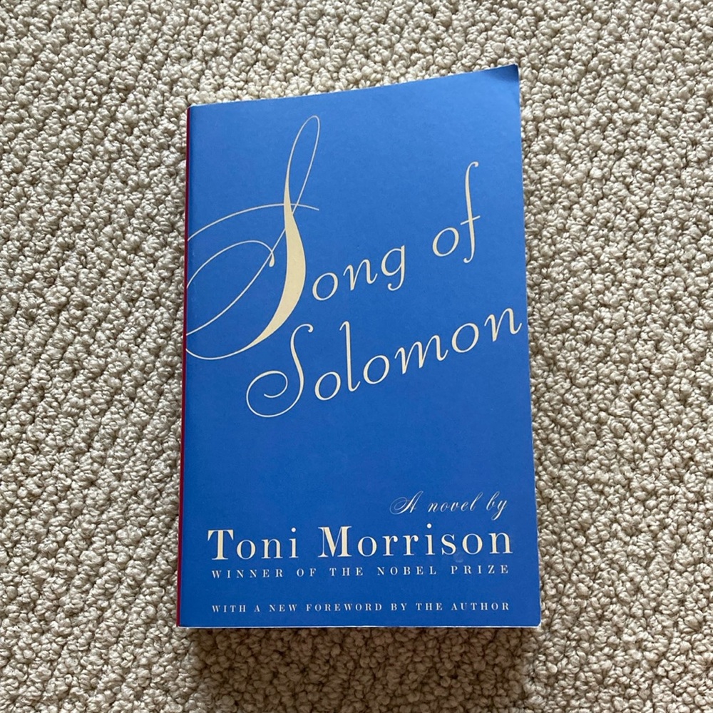 Song of Solomon By Toni Morrison Book ISBN 140003342 Excellent Condition